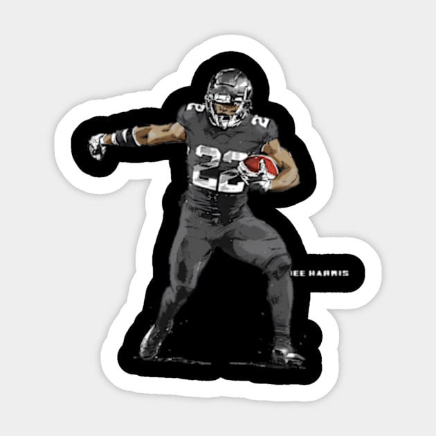 Najee Harris Pittsburgh Highlight Sticker by binchudala